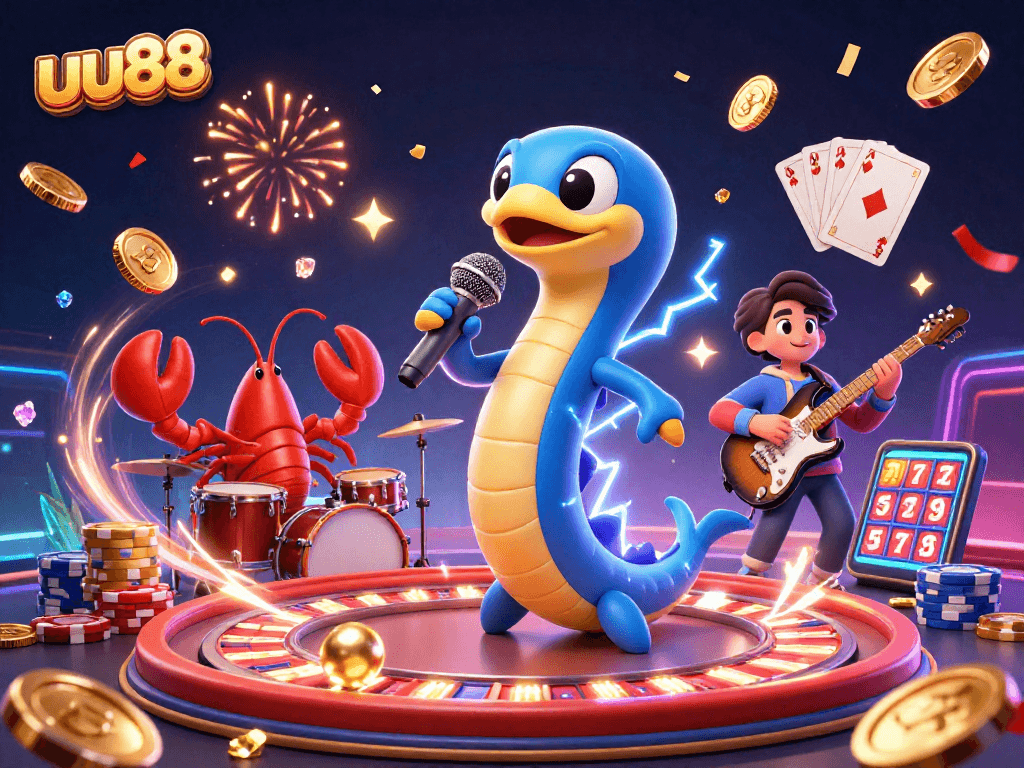 Enjoy exhilarating gaming action at uu88 with a vibrant underwater theme and dynamic characters.