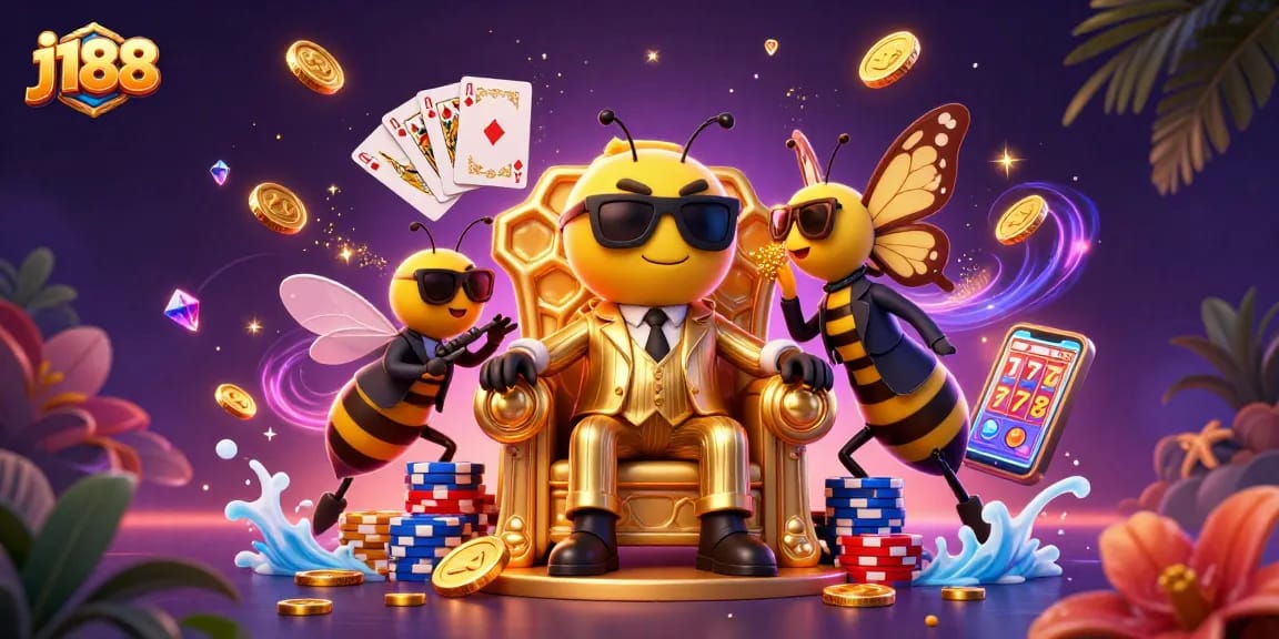 Engage with j188: Enjoy vibrant casino games featuring bumblebee mob bosses and exciting winnings.