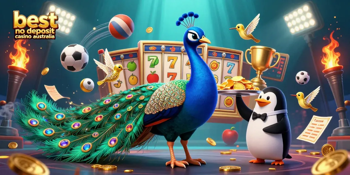 Experience the thrill at the best no deposit casino Australia with vibrant games and energetic characters.