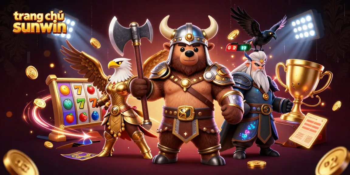 Experience top-tier gaming excitement at trang chủ sunwin with vibrant casino characters and thrilling elements.