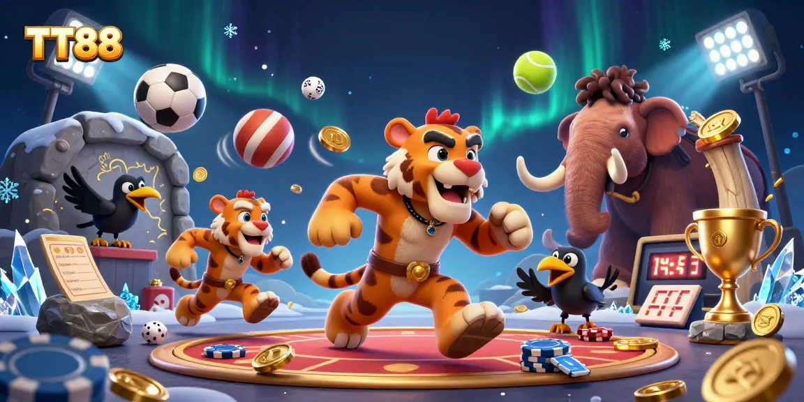 Engage in thrilling gaming experiences at TT88 with immersive caveman-themed casino adventures.
