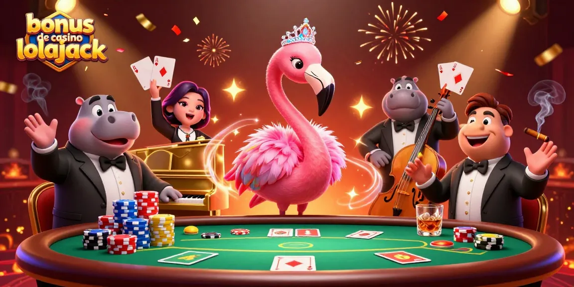 Experience the exciting bonus de casino lolajack with lively gaming elements and colorful 3D characters.