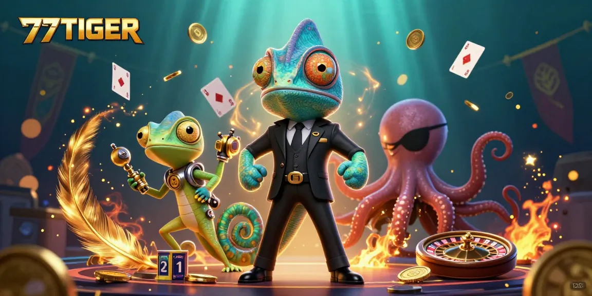 Engage with thrilling 777TIGER casino adventures featuring vibrant characters and dynamic betting elements.