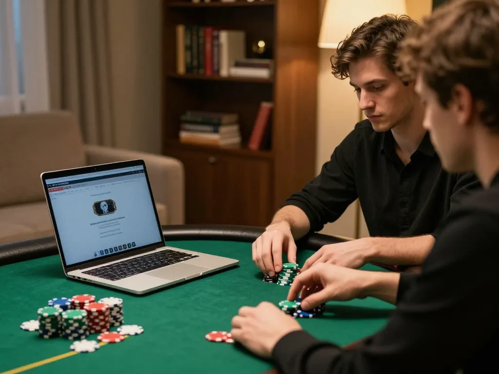 Experience strategic gameplay with MM88 TODAY in a cozy online poker setup.