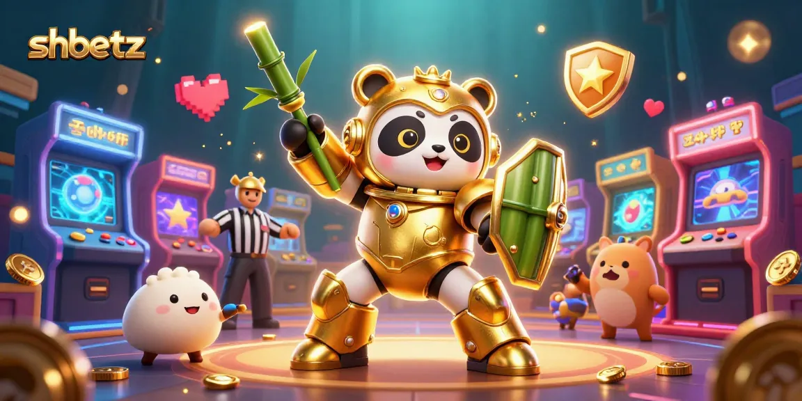Join the thrill of shbetz with a winning panda avatar in a vibrant casino showdown!
