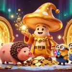 Experience the richness of gameplay at atasvip with a magical golden wizard in a dynamic casino scene.