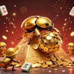 Engage with the tg88 online gaming world as a massive golden beetle rolls coins towards victory!