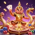 Experience thrilling action at 58win with vibrant graphics and casino elements.