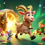 Discover magical gaming vibes with link dabet in this enchanting holiday horror casino scene.