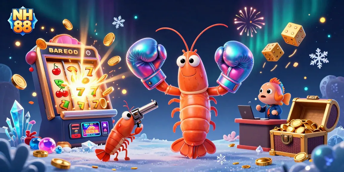 Engage with NH 88's vibrant casino experience through colorful characters and dynamic gaming elements.